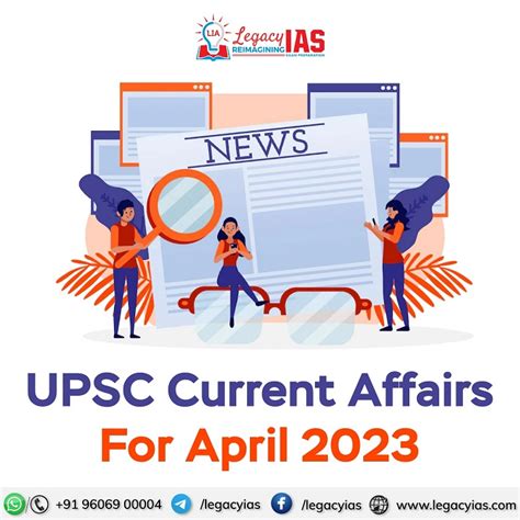 Current Affairs April Legacy Ias Academy