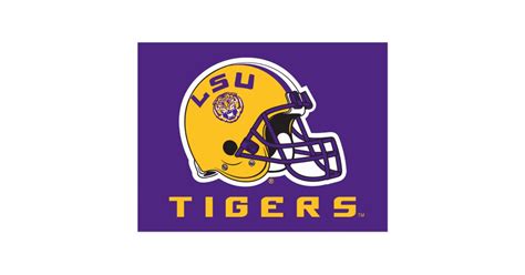 LSU Football Helmet Postcard | Zazzle.com