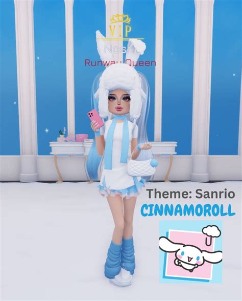 Dress To Impress Sanrio Cinnamoroll In 2024 Dress To Impress Impress Sanrio