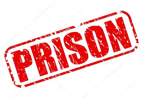 Prison Red Stamp Text Stock Vector Pockygallery