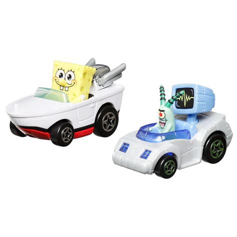Hot Wheels Racer Verse Plankton Spongebob Squarepants Hrt