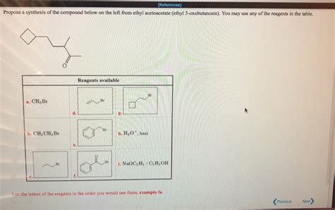 Solved Propose A Synthesis Of The Compound Below On The Left Chegg