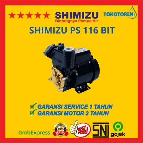 Jual Shimizu Ps Bit Pompa Hisap Sumur Dangkal Meter Garansi