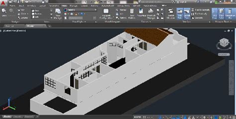 3d Modeling Family House Free DWG