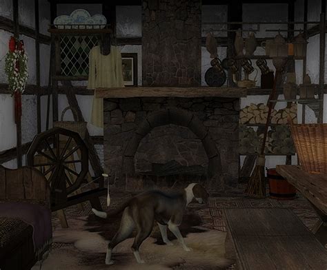 The Medieval Smithy SIMS 2: Medieval Fireplace