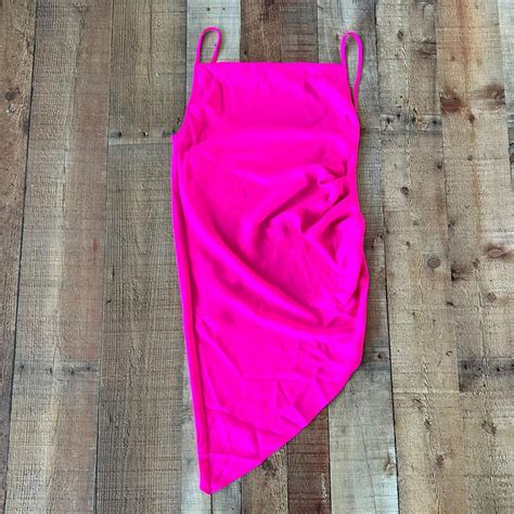 Amanda Uprichard Hot Pink Mini Dress Women S Xs Depop