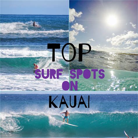Do you Surf??? well here are some of the best Surf Spots on Kauai for