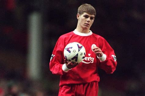 Steven Gerrard Debut For Liverpool