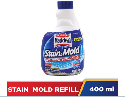 Magiclean Stain And Mold Remover Cleaner Bleach Refill 400ml Exp 07