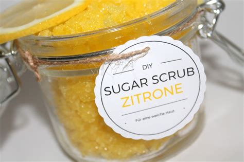 Diy Sugar Scrub Zuckerpeeling Zitrone Ganz Einfach Selber Machen Free