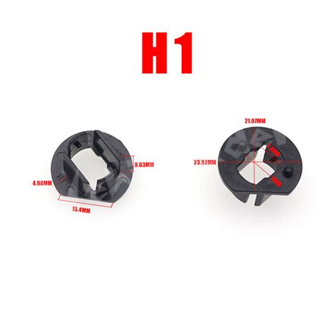 Pcs Led Headlight Bulb Base Adapter Socket Retainer H