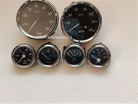 Smiths Replica Kit Elec Oil Temp Oil Fuel Volt Speedometer