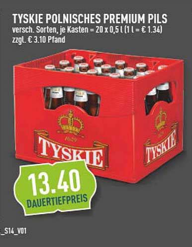 Tyskie Polnisches Premium Pils Angebot Bei Marktkauf Prospekte De