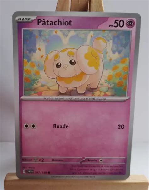 CARTE POKÉMON PATACHIOT 097 198 ECARLATE ET violet SV1 Officielle Neuf