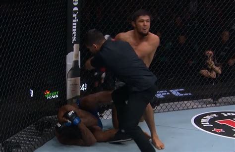 UFC On ESPN 54 Video Nursulton Ruziboev Pounds Out