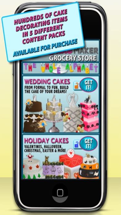 Cake Maker Game - Make, Bake, Decorate & Eat Party Cake Food with Frosting and Candy Free Games ...