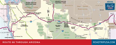 Trip Planner Historic Route 66 In Arizona Road Trip Usa