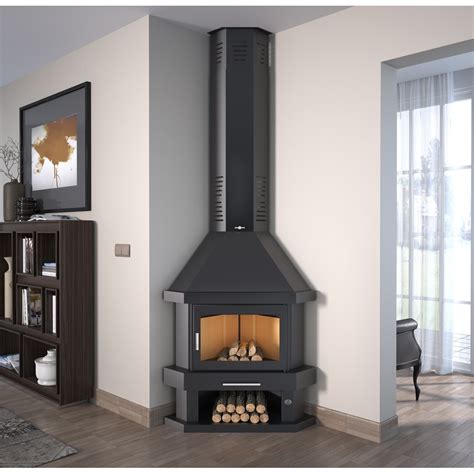 CHIMENEA METÁLICA LEÑA FM C 100 R CHIMENEAS MOLINA VENTA E