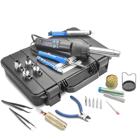 Buy X Tronic 3080 Xr3 Soldering And Hot Air Rework Travel Kit • Complete W Hot Air Gun