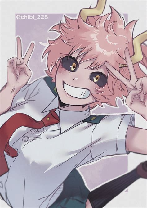 Ashido Mina Boku No Hero Academia Drawn By Chibi 228 Danbooru