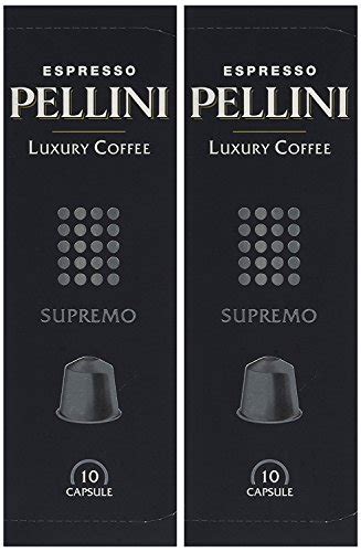 Nespresso Compatible Capsules Pellini Luxury Coffee Supremo 20