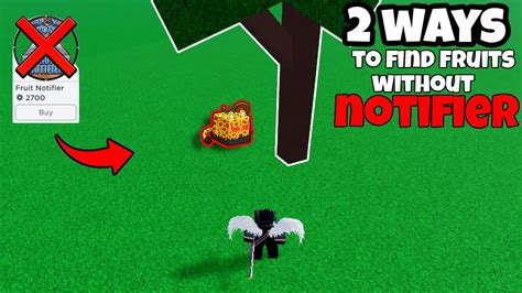 2 Ways To Find Devil Fruits Without Notifier Blox Fruits Youtube