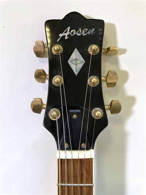 Lot 151 - AOSEN 1971 SOLID-BODY ELECTRIC GUITAR.