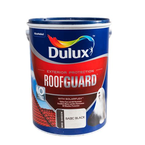 Zim Zone Dulux Roofguard Black 20lt Roof Paint