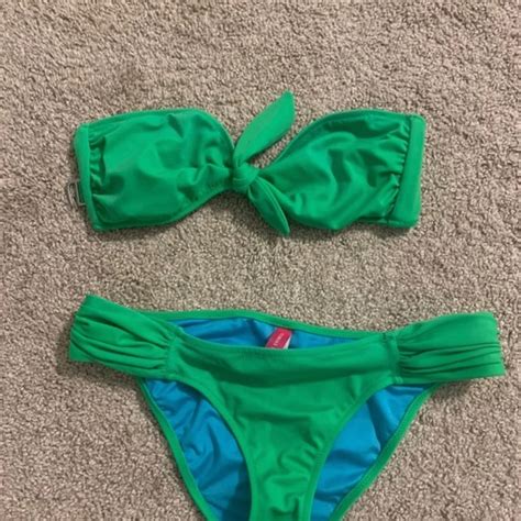 Victorias Secret Swim Neon Green Victorias Secret Bikini Poshmark