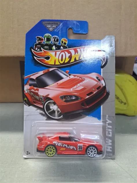 RARE JDM HOT Wheels HW City Honda S2000 2013 rouge 21 250 évasif 2010 âge d or EUR 16 68