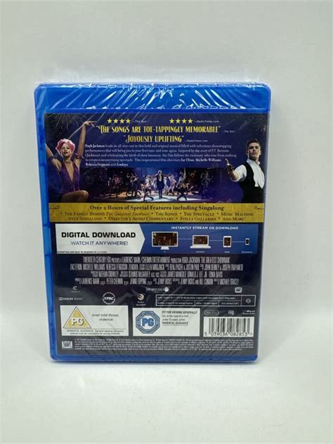 The Greatest Showman DVD 2018 Hugh Jackman Gracey DIR Cert PG