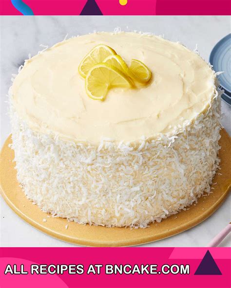 Luscious Lemon Coconut Cake Creation Bncake Useful Informations