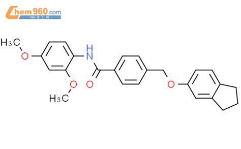 445025 71 8 4 2 3 Dihydro 1H Inden 5 Yloxy Methyl N 2 4