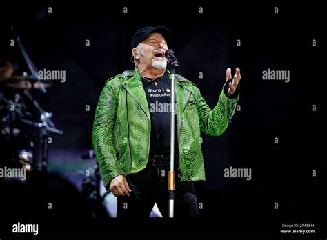 Vasco Rossi Performs Live On Stage Is Vasco Live Tour 2023 At Stadio