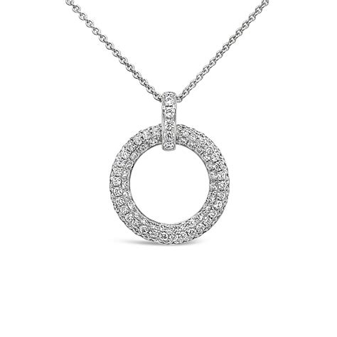 DIAMOND CIRCLE NECKLACE