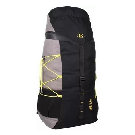 Polyester Black Grey Grey Ranger 45L Top Load Rucksack Bag Number Of