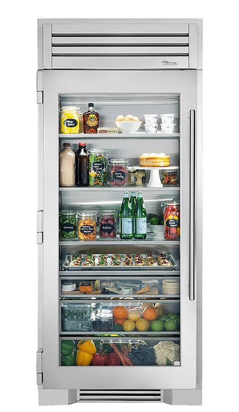 10500 949900 36″ Glass Door Refrigerator Column True