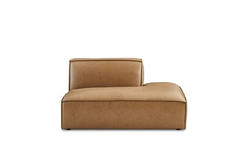 Jonathan Leather Right Chaise Sofa Castlery Australia