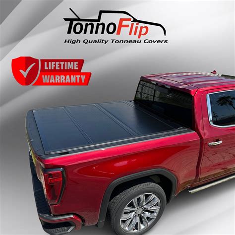 GMC Sierra Bed Cover | TonnoFlip Tri Fold Tonneau Cover