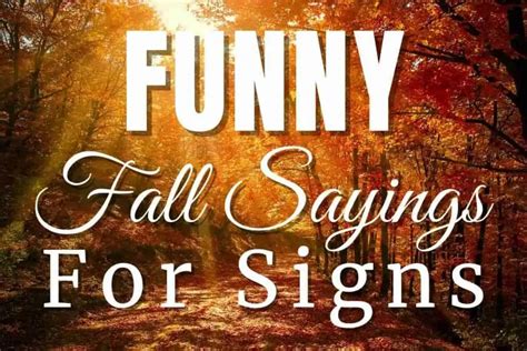 150 Fall Sayings For Signs Restore Decor And More