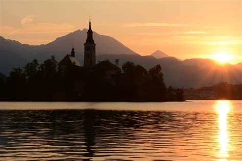 Lake Bled at Sunrise - Forget Someday Travel Blog