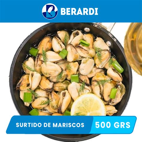 Surtido De Mariscos Berardi X 500 Grs Venta Online De Pescados Y