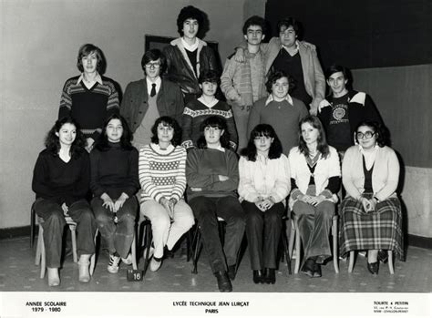 Photo de classe Terminale G2 gestion comptabilité de 1980 Lycée Jean