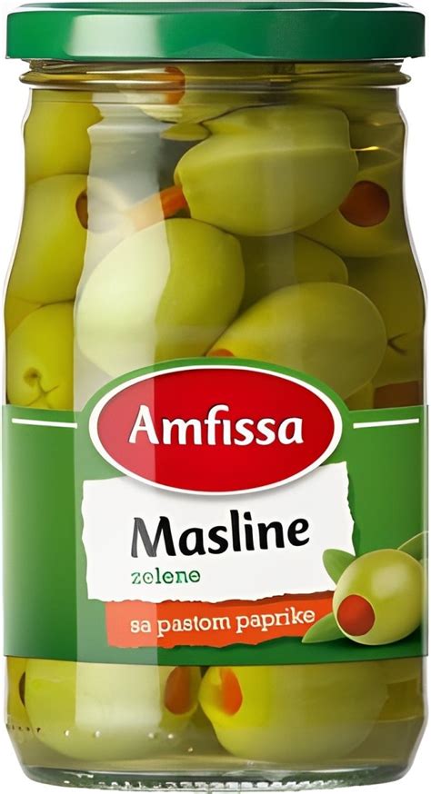 Amfissa Masline Zelene Sa Paprikom G Cenoteka