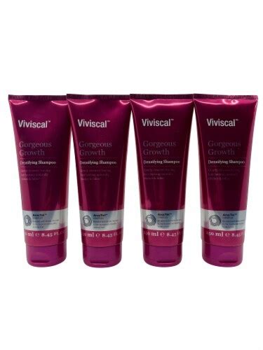 4 Pack Viviscal Gorgeous Growth Densifying Shampoo 845 Ounces Each 1 Fred Meyer