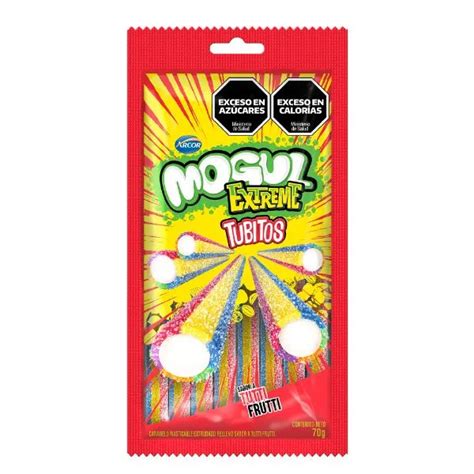 Gomitas Mogul Extreme Tubitos De Tutti Frutti Arcor En Casa