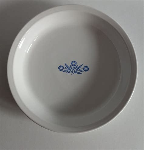 Vintage Corning Ware Blue Cornflower P Pie Plate Baking Serve Dish