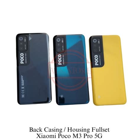 Jual BACK CASING KESING HOUSING XIAOMI POCO M3 PRO 5G BACKDOOR