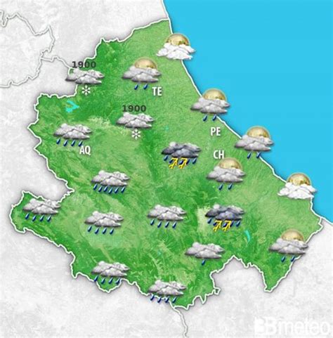 Meteo Abruzzo Nuovi Rovesci E Temporali Attesi Nei Prossimi Giorni