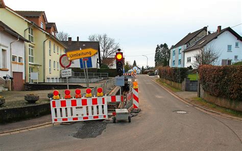 Baustelle in Niedersalbach sorgt bei Anwohnern für Ärger